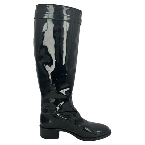 Fendi riding boots black - riding, in