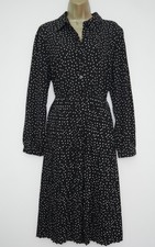 PRIMARK BLACK WHITE POLKA DOT