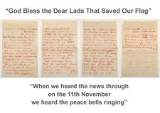 Antique WWI Letter Nov 1918
