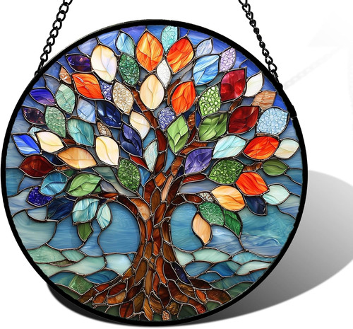 Stained glass window hanging - stained,