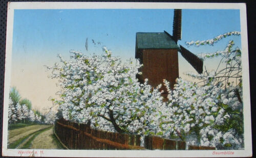 Postcard 1935 werder havel - postcard,