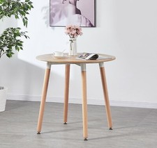 Halo Round Dining Table Black