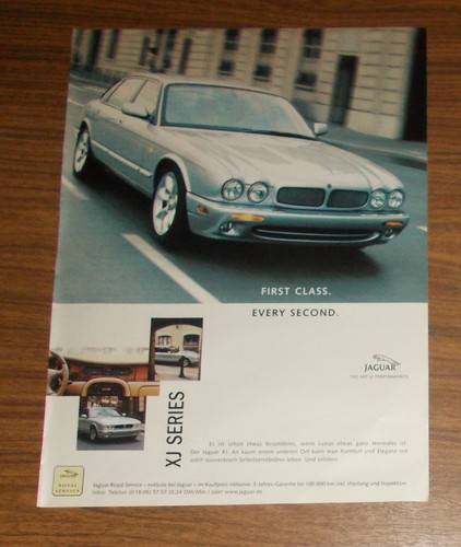Rare advertising jaguar - advertising, xj