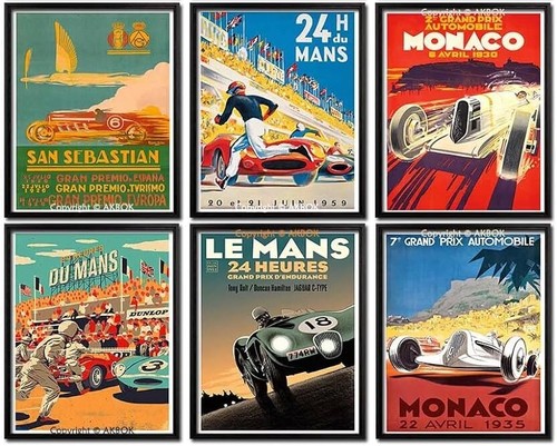 Motor sport metal signs - sport,