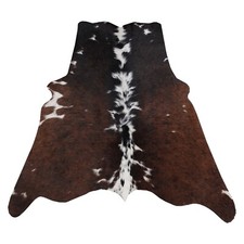 Real Cowhide Rug Small | Dark