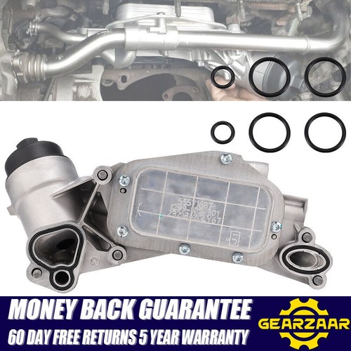 Oil filter cooler housing - oil,
