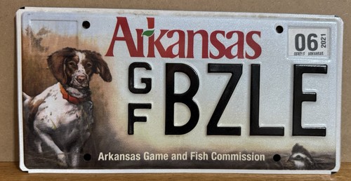 2021 arkansas license plate - 2021,