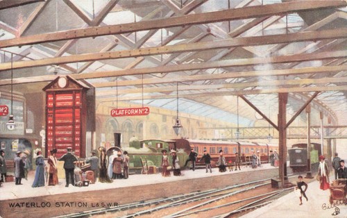 Waterloo station lswr - waterloo,