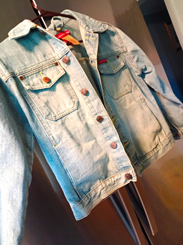American exchange jean jacket - exchange,