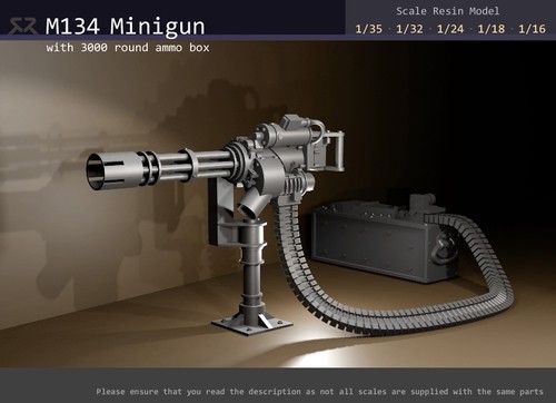 M134 minigun fixed mount - minigun,