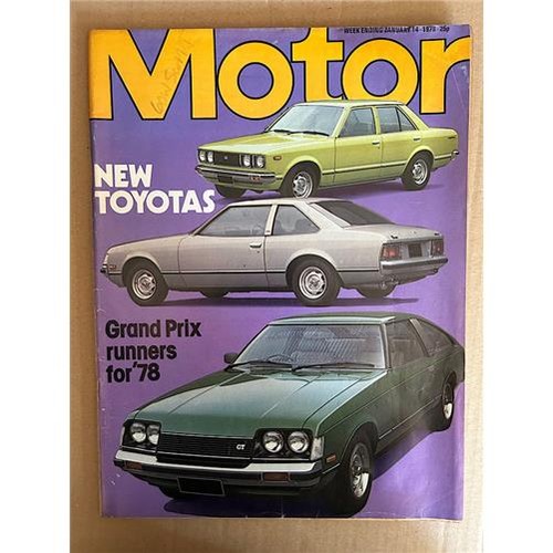 Toyota celica motor magazine - toyota,