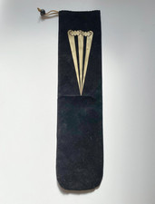 Vintage Duncan Fearnley bat cover - rare black velvet
