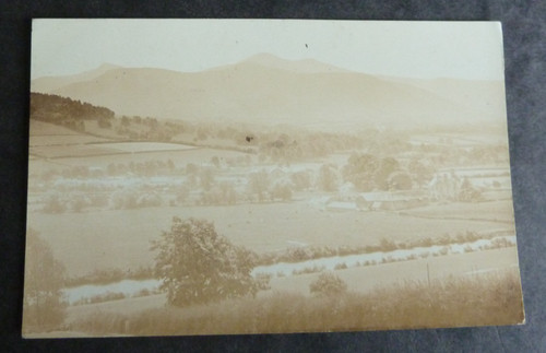 Brecon vintage postcard - brecon.,