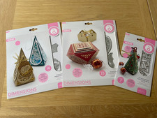 Tonic Studios PANDORA'S GIFT BOX set of 3, including Christmas Festive panels