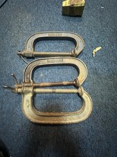 3x G Cramps C Clamps