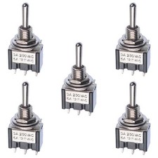 5 x Mini Momentary (On)Off(On)
