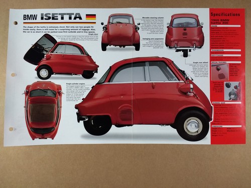 1960 bmw isetta 300 specs - 1960,
