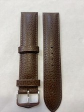 22mm Brown Leather Hirsch Watch Strap New! OFFERS NP6