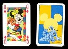 1 x playing card Walt Disney Minnie Mouse - Queen of Diamonds S29