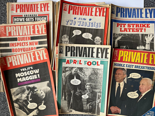 Private eye magazine mixed - private,