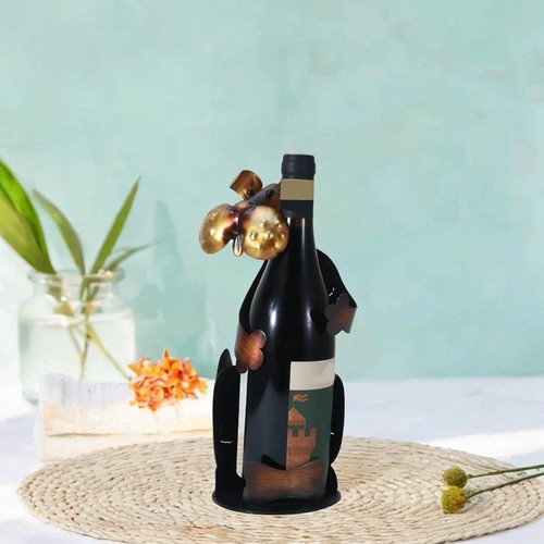 Dog wine bottle holder - bottle,
