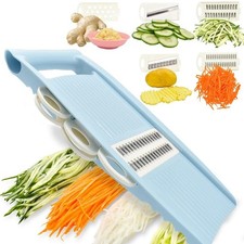 5 in 1 Mandoline Slicer for Kitchen Vegetable Slicer Multi Blade Potato Chip