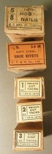 Vintage hob nails shoe - vintage, nails,