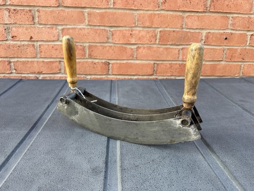 Antique kitchen herb chopper - herb,