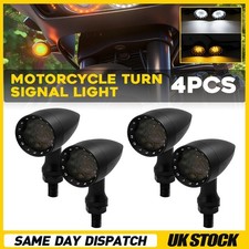 Motorcycle Bullet Amber &