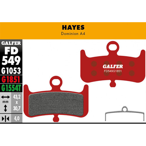 Galfer hayes dominion brake - galfer,