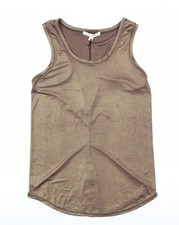 Twenty8Twelve Women’s Brown Scoop Neck Sleeveless Tank Top Size M