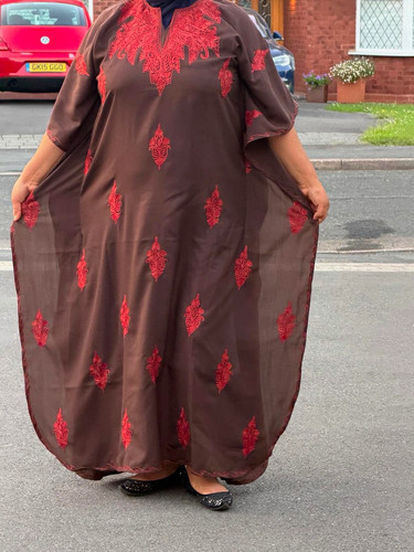 Women long kaftan hand - long,