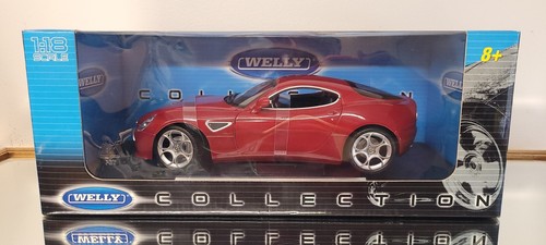Welly 18th alfa romeo - 1:18th, 8c