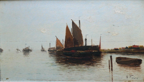 Henri fabre oil - henri, on