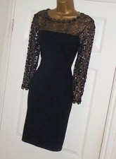 Phase Eight black gold shimmer