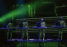 Kraftwerk live stage poster - live,