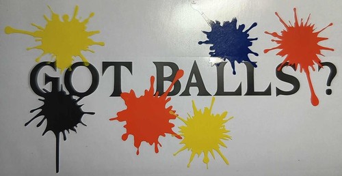 Vinyl decal sticker got - /,