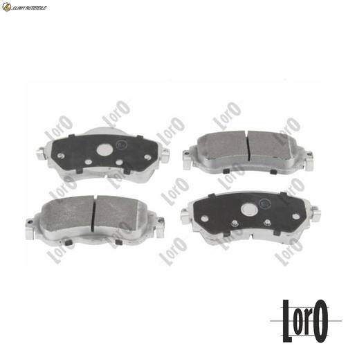Brake pad set - , disc