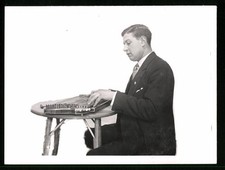 Photography Musician Playing On A Zither 