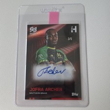Jofra Archer - Topps The Hundred On Demand 2025 - Southern Brave Autograph /5