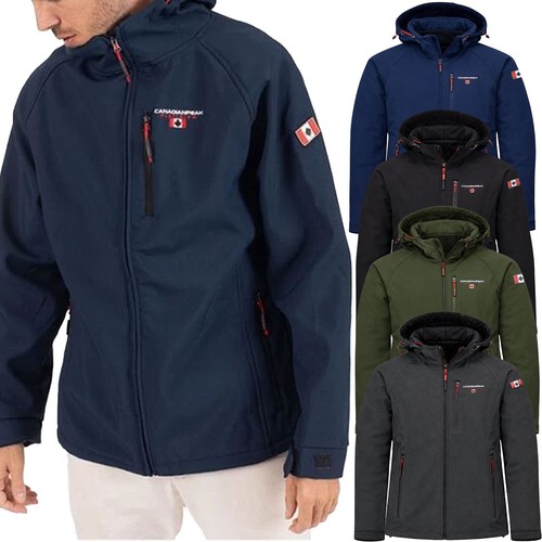 Canadian peak mens softshell - mens,