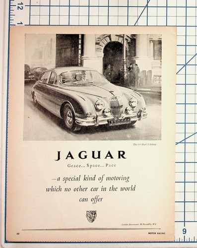 Vintage 1960s jaguar - jaguar, mark