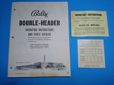 Bally double header - double, bingo