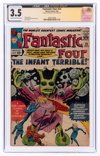 Fantastic four cgc 5 - #24, ss