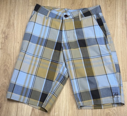Mens rusty check shorts - mens,