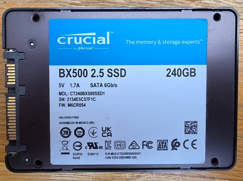 Crucial bx500 240gb - bx500,