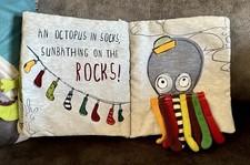 Mamas & Papas Beside The Sea Soft Book *Excellent Condition*