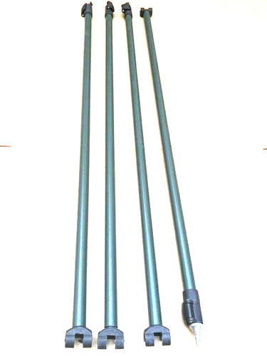 Adjustable bivvy support - x,