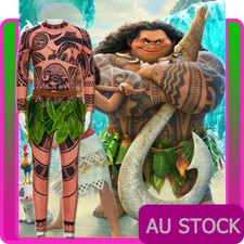Kids Moana Maui Costume Tattoo