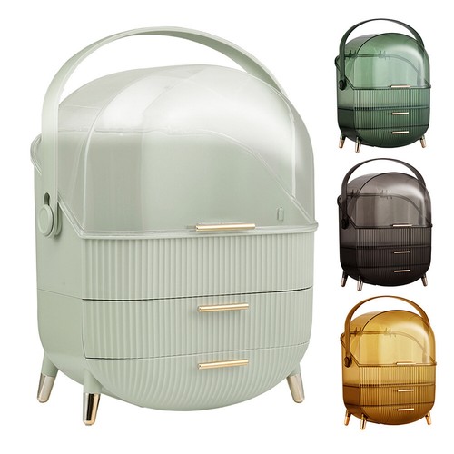 Dustproof cosmetic box makeup - box,